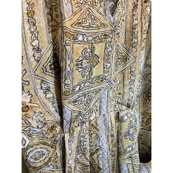 Burning Torch Silk Mini Cut Out dress Xsmall (P) - Picture 9 of 11